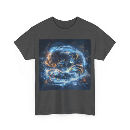 Cancer zodiac Unisex Heavy Cotton Tee