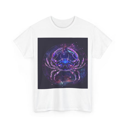 Zodiac Cancer Unisex Heavy Cotton Tee
