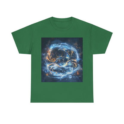 Cancer zodiac Unisex Heavy Cotton Tee