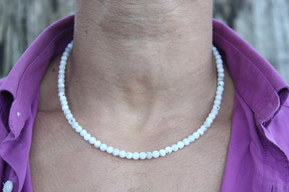 Genuine Moonstone Necklace – AA Grade Healing Crystal Jewelry for Men & Women – Handmade in USA by Master Shaman