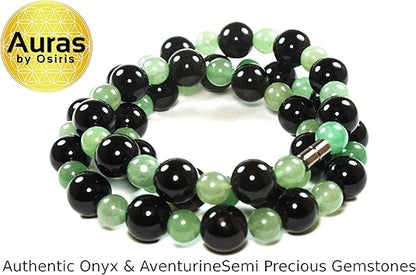 Mens Bead Necklaces Gemstone Jewelry for Women Healing Crystal Fashion Accessory