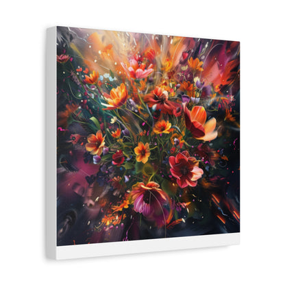 Flower Power Matte Canvas, Stretched, 1.25"