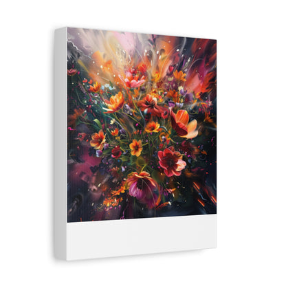 Flower Power Matte Canvas, Stretched, 1.25"