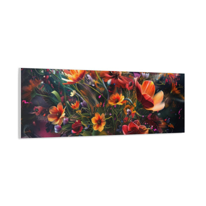 Flower Power Matte Canvas, Stretched, 1.25"