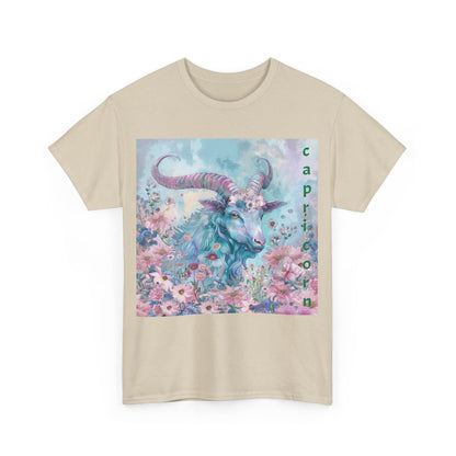 Zodiac Capricorn Unisex Heavy Cotton Tee