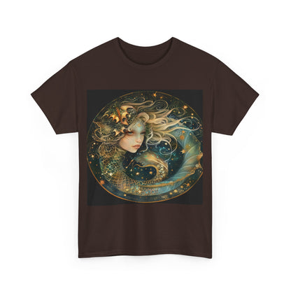 Ophiuchus zodiac Unisex Heavy Cotton Tee