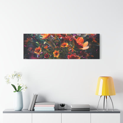 Flower Power Matte Canvas, Stretched, 1.25"