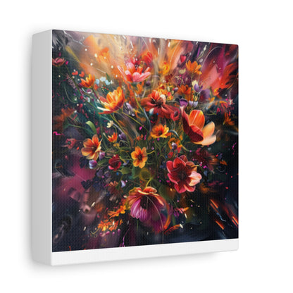 Flower Power Matte Canvas, Stretched, 1.25"