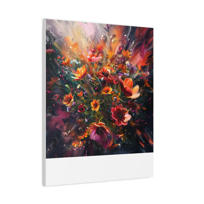 Flower Power Matte Canvas, Stretched, 1.25"