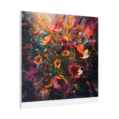 Flower Power Matte Canvas, Stretched, 1.25"