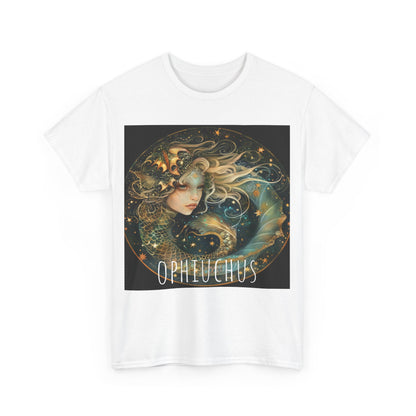 Zodiac Ophiuchus Unisex Heavy Cotton Tee