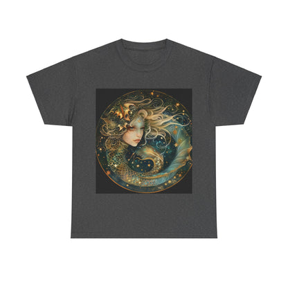 Ophiuchus zodiac Unisex Heavy Cotton Tee