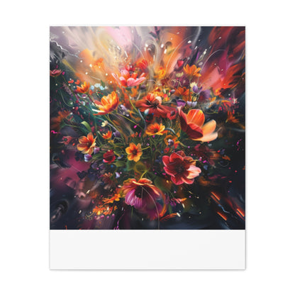 Flower Power Matte Canvas, Stretched, 1.25"