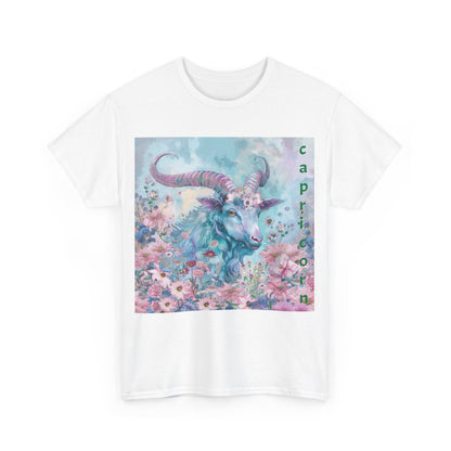 Zodiac Capricorn Unisex Heavy Cotton Tee
