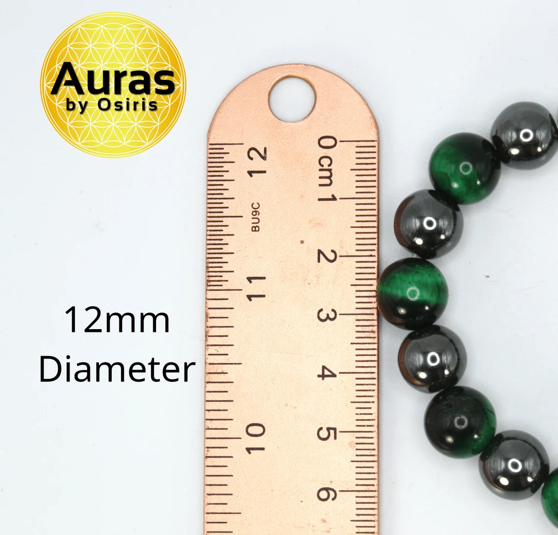 Hematite and Green Tiger's Eye Bracelet - A Talisman of Balance and Renewal