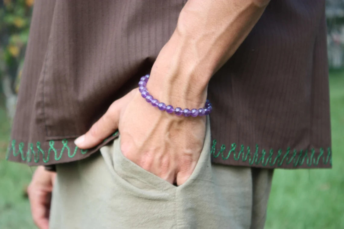 Amethyst Bracelet - The Essence of Calm and Spiritual Growth