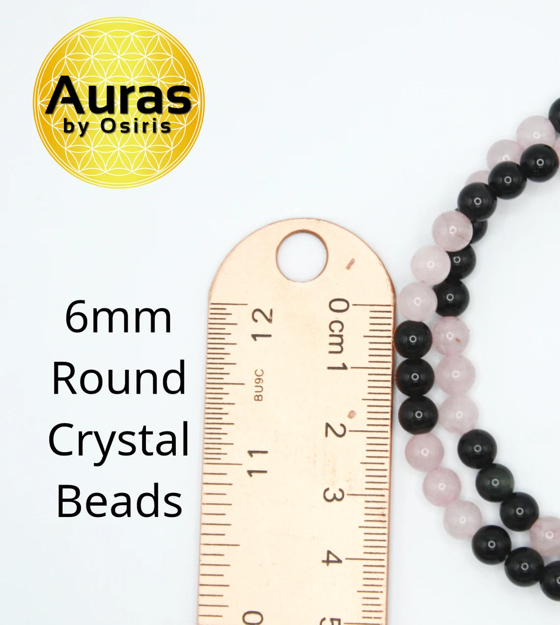 Obsidian & Rose Quartz Necklace - Pink Gemstone Jewelry for Men/Women - Unconditional Love