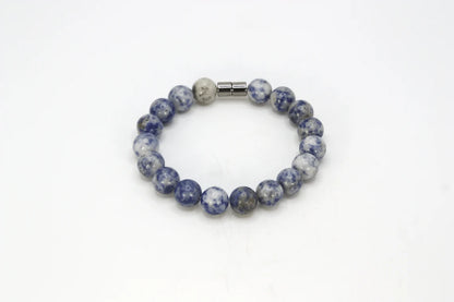 Sodalite Bracelet - The Beacon of Insight and Harmony Gemstone Jewelry for Men/Women Blue Crystal Beads