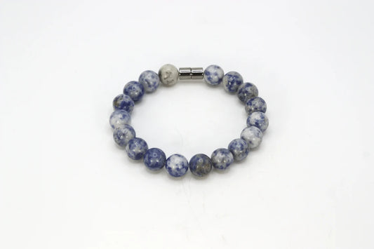 Sodalite Bracelet - The Beacon of Insight and Harmony Gemstone Jewelry for Men/Women Blue Crystal Beads