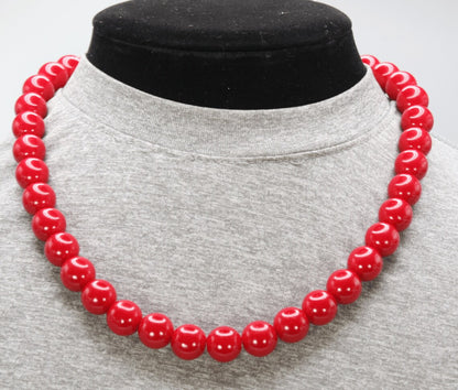 Red Bamboo Coral Necklace – Fiery Coral Embrace Jewelry | Ocean Energy & Protection