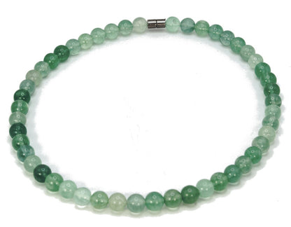 Verdant Clarity: Green Fluorite Necklace - Beacon of Growth and Renewal