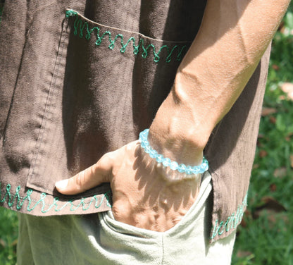 Radiant Vision: Topaz Bracelet - Sparkle of Success and Insight