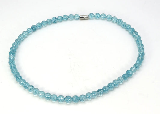 Luminous Grace Topaz Necklace – Handmade Gemstone Jewelry for Clarity, Abundance & Success