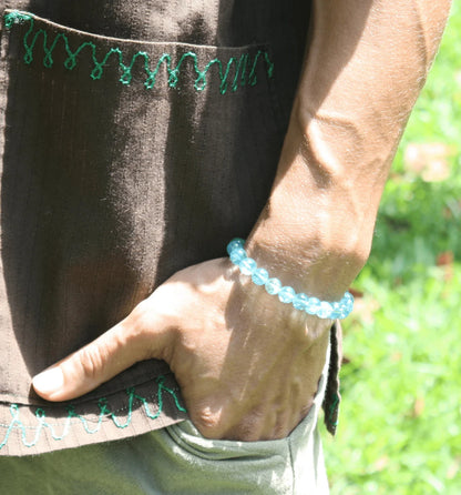 Radiant Vision: Topaz Bracelet - Sparkle of Success and Insight