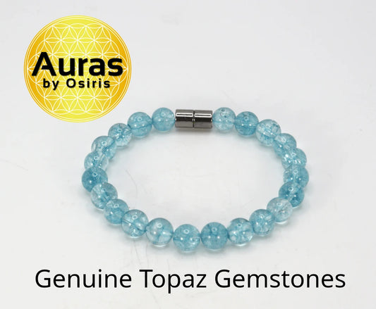 Radiant Vision: Topaz Bracelet - Sparkle of Success and Insight