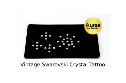 Radiate with Vintage Charm: Swarovski Star Cluster Design (29 Crystals) 🌟✨