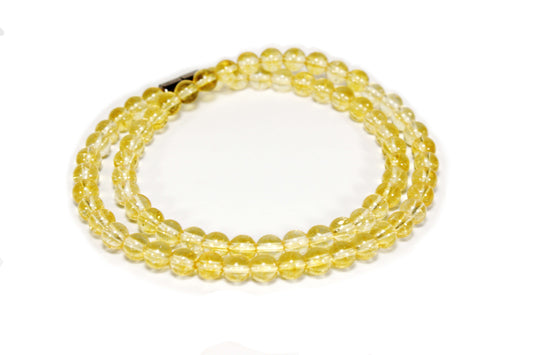 Citrine Necklace (6mm Small Beads)