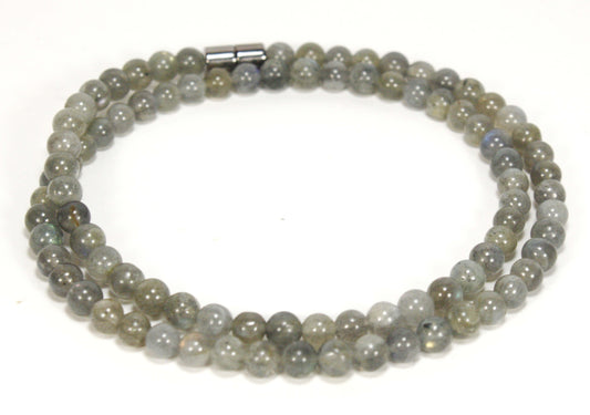 Labradorite Necklace (6mm Small Beads)