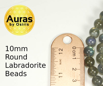 labradorite crystal necklace