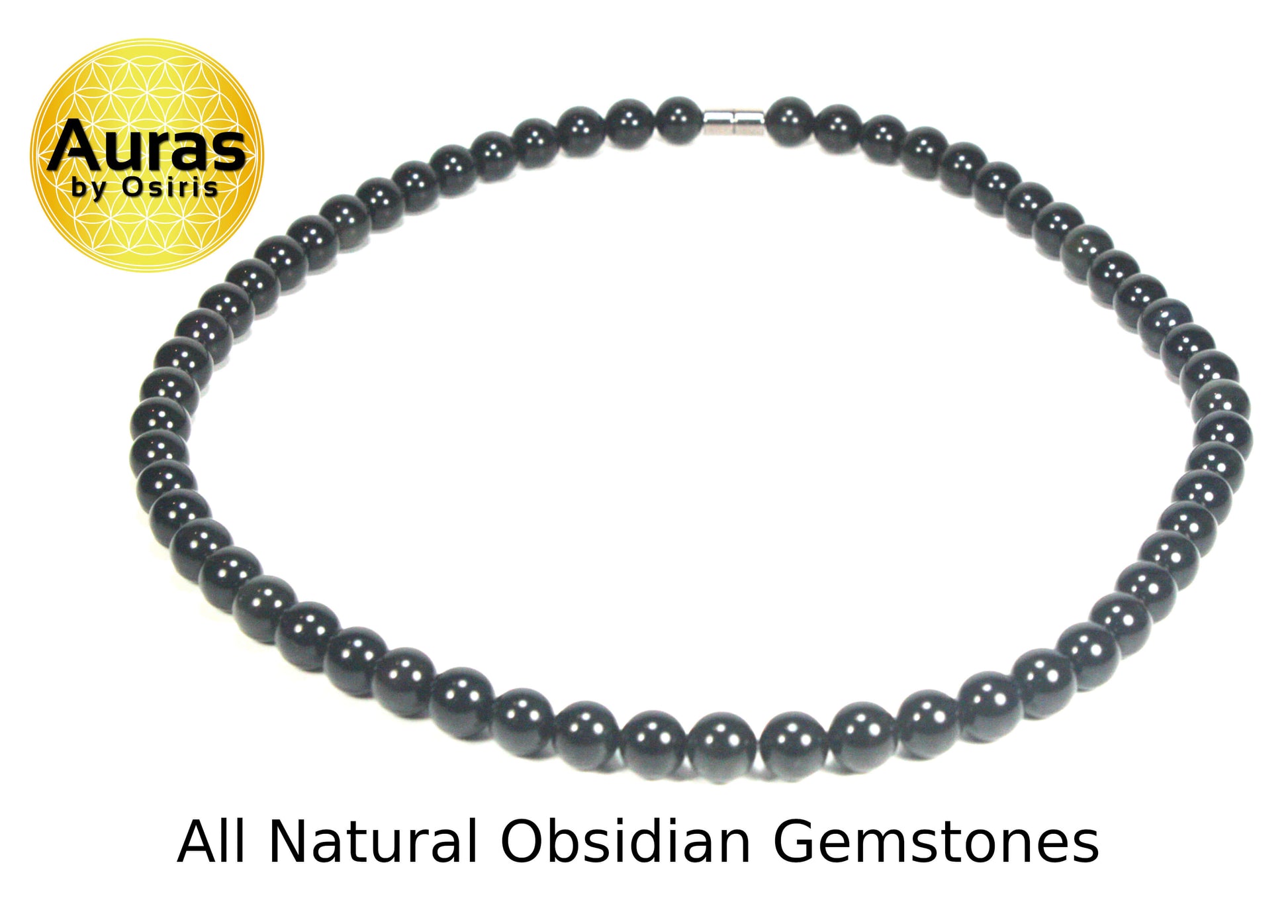 Obsidian Crystal Necklace