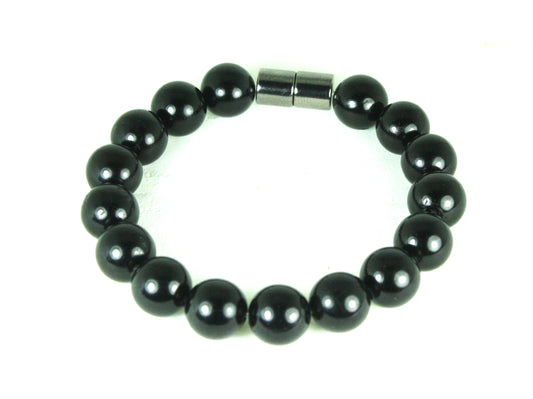 Black Tourmaline Bracelet - Gemstone Bracelet - Protection Bracelet - Emf Protection - Tourmaline Jewelry - Empath Protection