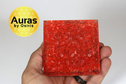 Chakra Crystal Orgone Pyramid Spiritual Crystal Protection EMF Protection Spiritual Decor