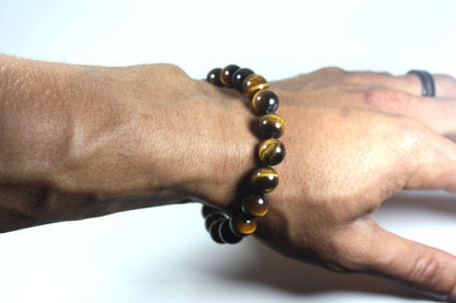 Tiger Eye Bracelet for Men/Women - Protection Crystals - Confidence - Tigers Eye Crystal Jewelry