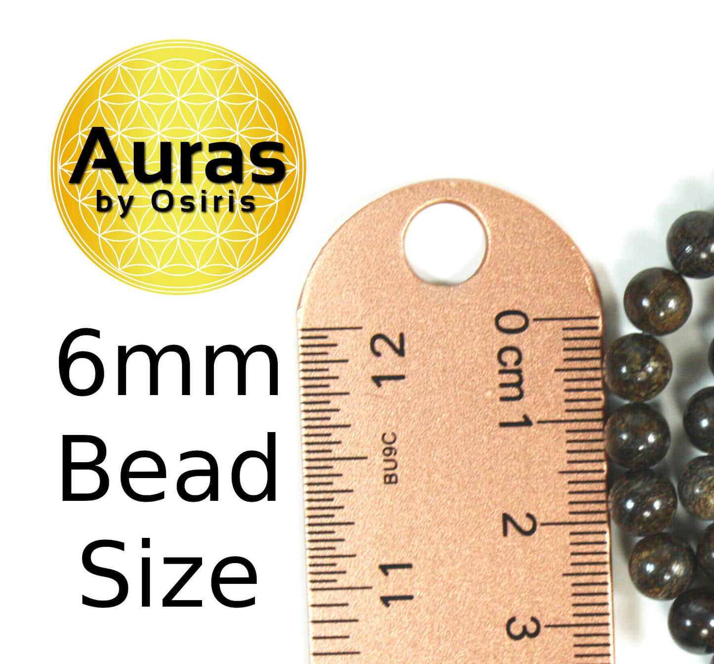 Genuine Bronzite Crystal Necklace for Men/Women 6/8/10mm Bead Size Protection Necklace Handmade in USA