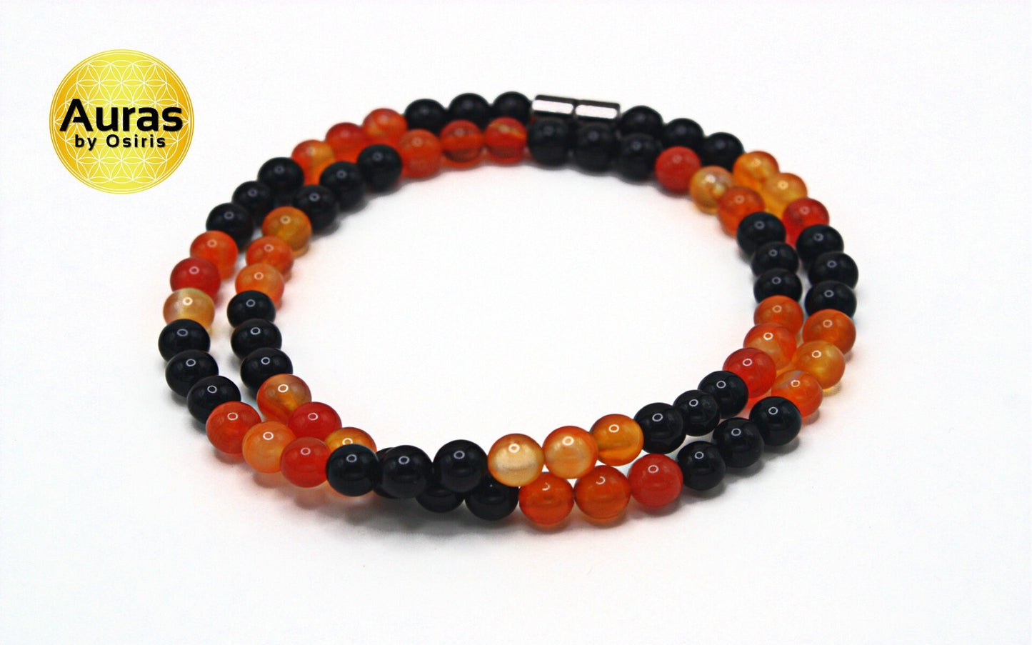 Monarch Necklace or Bracelet Natural Gemstone, Energizing and Motivating Crystal Jewelry for Men/Women