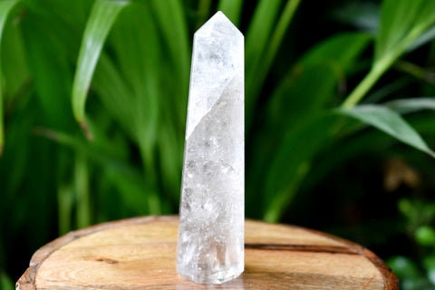 Quartz Obelisk Tower Point - Crystal Point, Healing Crystal Tower Point