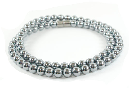 Noble Elite Shungite Necklace (6mm Small Beads)