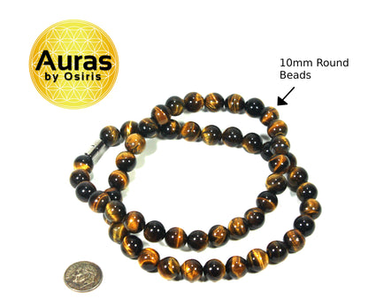 Mens Tiger Eye Necklace
