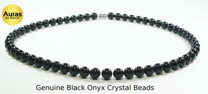 black onyx necklace