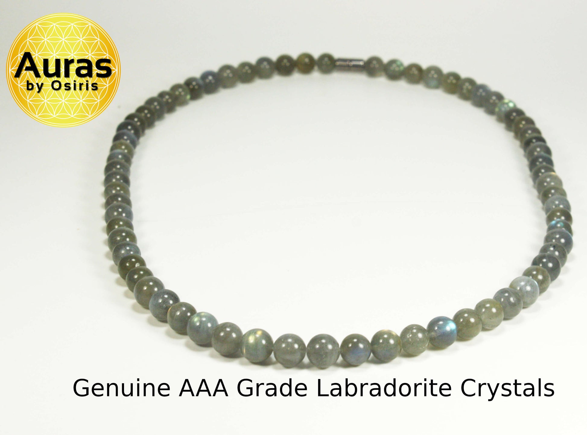 labradorite crystal necklace